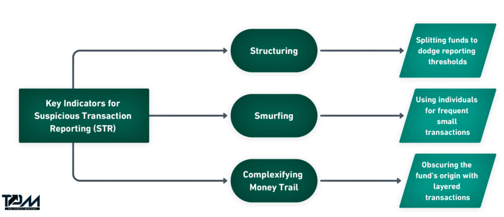 how to identify suspicious transaction report