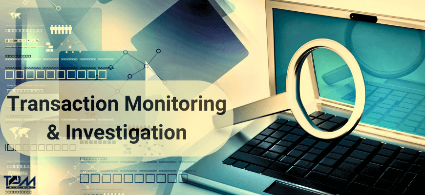 transaction monitoring investigation steps